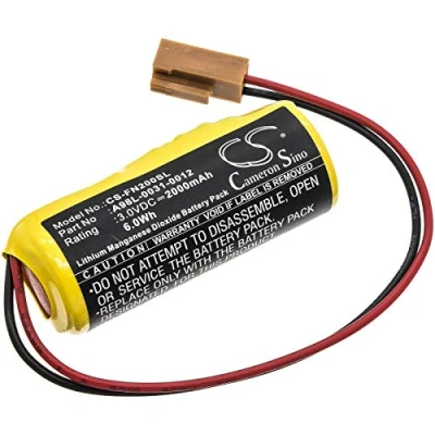 Afbeelding van CS FN200SL batterijen 2000 mAh, compatibel met [Le Blonde] 77 CNC router programmeerbaar, Logic Controller Industrial Computer, voor [GE] FANUC 0i B, D, Mate 15 C 15i A, F