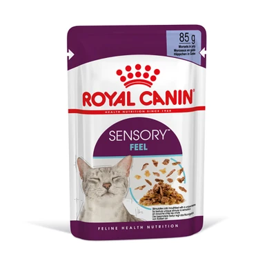 Afbeelding van 12x85g Royal Canin Sensory Feel in Jelly nat kattenvoer