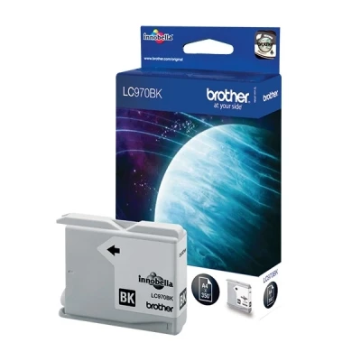 Image de Brother LC970BK Noir original cartouche d&#039;encre pour DCP 135C, 150C, 153C, 157C, MFC 235C, 260C