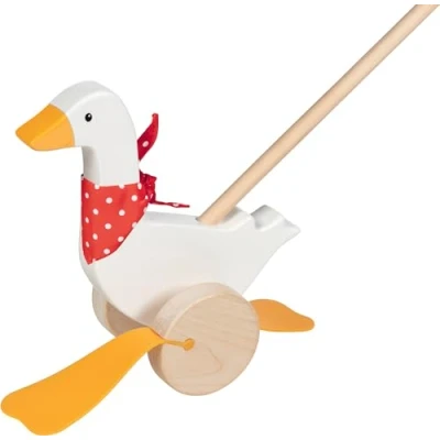 Afbeelding van Goki Push along goose Bertha H= 22