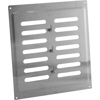 Afbeelding van Schuifrooster rvs 260x240mm geborsteld