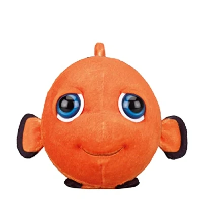 Afbeelding van Knuffel Big Head Pluche Clownvis, 25cm
