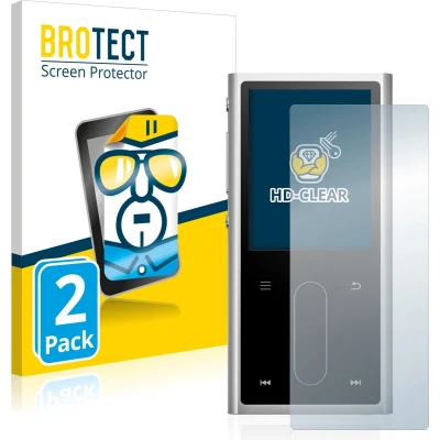 Afbeelding van BROTECT Screenprotector voor FiiO M3K Folie Beschermfolie transparant (2 Stuks)
