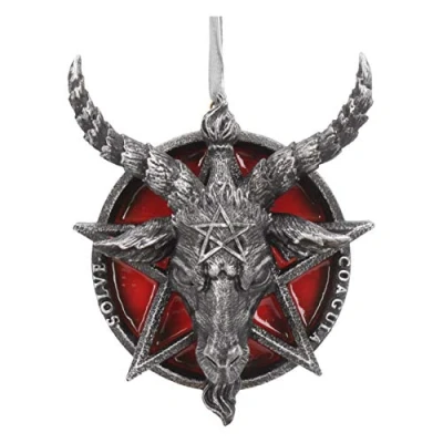 Afbeelding van Nemesis Now Kerstbal Baphomet Hanging Ornament Multicolours