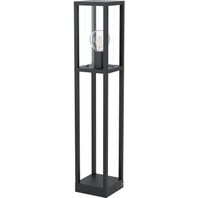 Afbeelding van EGLO Cascinetta Staande lamp Buiten E27 79,5 cm Zwart
