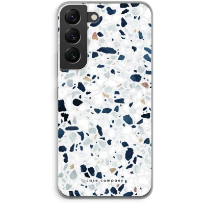 Afbeelding van Case Company® hoesje geschikt voor Samsung Galaxy S22 Terrazzo N1 Soft Cover Telefoonhoesje Bescherming aan alle Kanten en Schermrand