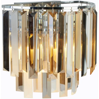 Afbeelding van Wandlamp Clarissa met kristallen prisma&#039;s