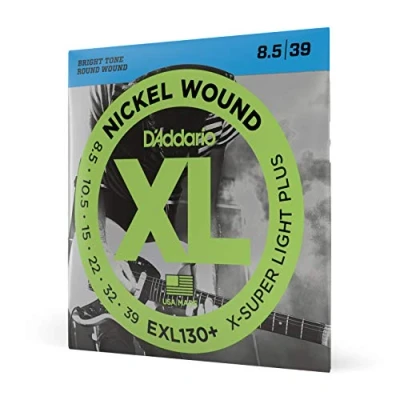 Afbeelding van D&#039;Addario EXL130+ 0085 039 nikkel omwonden Elektrische gitaarsnaren