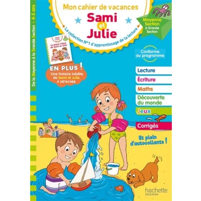 Image de Sami et Julie de la Moyenne à Grande Section Cahier vacances 2025