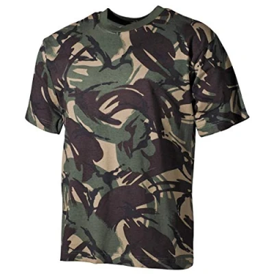 Image de MFH T Shirt de Camouflage pour Homme l&#039;armée américaine, Dpm Tarn, S