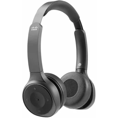 Afbeelding van Cisco 730 Headset Bedraad en draadloos Hoofdband Oproepen/muziek Bluetooth Zwart, Koolstof