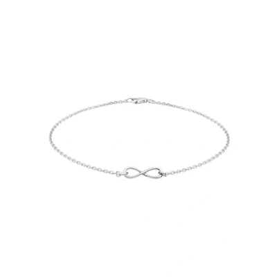 Afbeelding van Elli Infinity Armband, Dames, Maat: 18, Silber