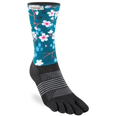 Afbeelding van Injinji Spectrum Trail Midweight Crew Blossom XS/S