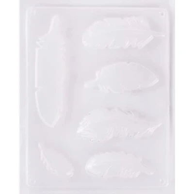 Afbeelding van Rayher 36086000 Gieàform: veren, lage dichtheid, wit, 35 x 10,5 3,3 cm, 4 stuks