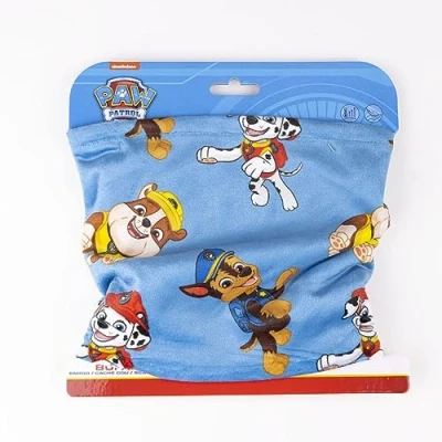Afbeelding van Patrol Neck Slipje voor kinderen, kleur: blauw, één maat, gemaakt van 100% polyester, motief Marshall, Chase en Rubble, origineel product ontworpen in Spanje