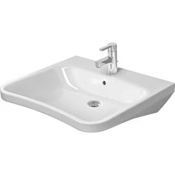 Afbeelding van Duravit Durastyle wastafel 65x57cm 1 kraangat overloop wit