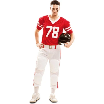 Afbeelding van Kostuums voor Volwassenen My Other Me American football (3 Onderdelen) Maat M/L