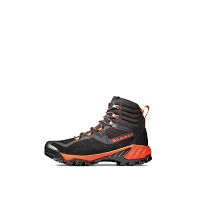 Afbeelding van Mammut Sapuen HIGH GTX Outdoorschoenen, Heren, Maat: 42, Black hot red Leer en textiel
