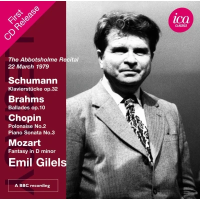 Afbeelding van Emil Gilels Schumann, Brahms, Chopin &amp; Mozart: Piano Works (CD)