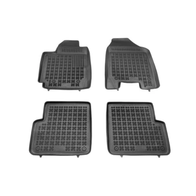 Afbeelding van REZAW PLAST 201402 Vloermatset Rubber voor en achter 4 Zwart Op maat gemaakt TOYOTA: Corolla IX Hatchback
