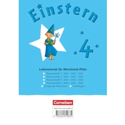 Afbeelding van Einstern Mathematik Ausgabe 2021 Band 4: Themenhefte 1 4, Diagnoseheft und Kartonbeilagen im Schuber Ausleihmaterial (Rheinland Pfalz