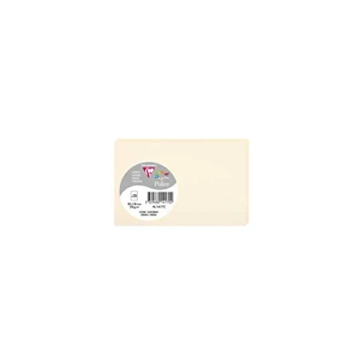 Image de Pack de 25 cartes Pollen 82 x 128 mm Ivoire