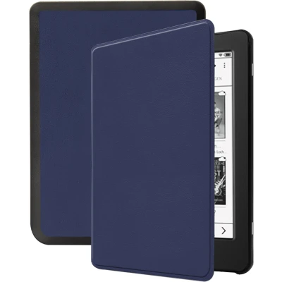 Afbeelding van iMoshion Ereader Cover / Hoesje Geschikt voor Tolino Page 2 Slim Hard Case Bookcase Donkerblauw
