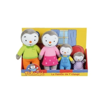 Afbeelding van Knuffel Jemini T&#039;Choupi Family