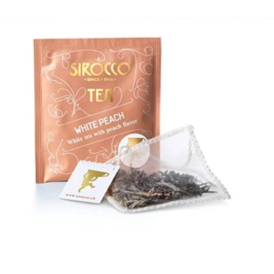 Afbeelding van SIROCCO TEA (Zwitserland 1908) witte thee met perzik) 20 zakjes biologische