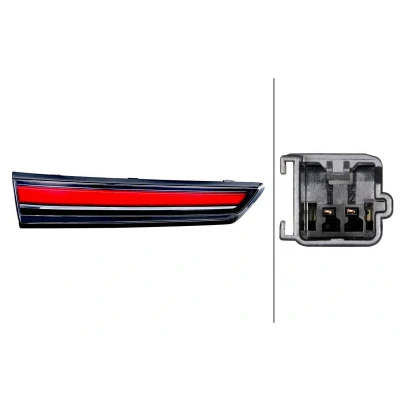 Afbeelding van HELLA 2SA 014 995 111 Achterlicht Links Binnenste deel LED 12
