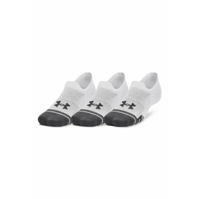 Afbeelding van Under Armour Performance 3PACKS Enkelsokken, Maat: XL, White (100)