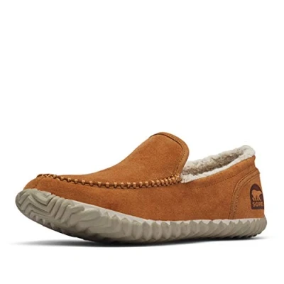 Afbeelding van Sorel DUDE Pantoffels, Heren, Maat: 42.5, Elk Veloursleer