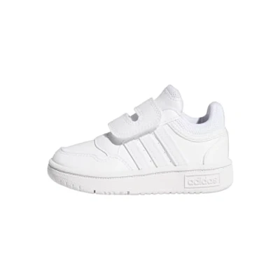 Image de Adidas Hoops Mixte bébé Sneakers, Ftwr White/Ftwr White, 23 1/2 EU