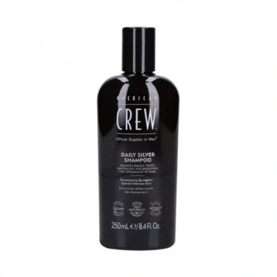 Afbeelding van American Crew Daily Silver Shampoo 250ml Haibu by Kapperskorting.com