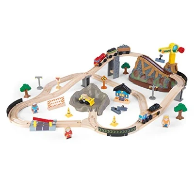 Image de KidKraft Bucket Top Construction Train Set