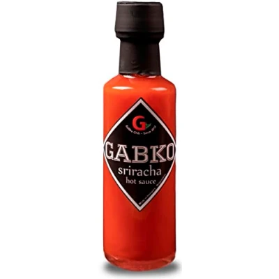 Afbeelding van Gabko Sriracha hete saus (100 ml) kruidige chilisaus van gegrilde paprika en de scherpste chili ter wereld (o.a. Carolina Reaper)