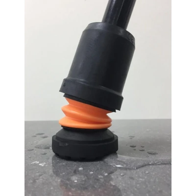 Afbeelding van Flexyfoot stokdop 16 cm zwart