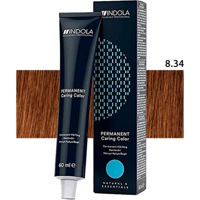 Afbeelding van Indola Profession Permanent Caring Color 8.34 60ml