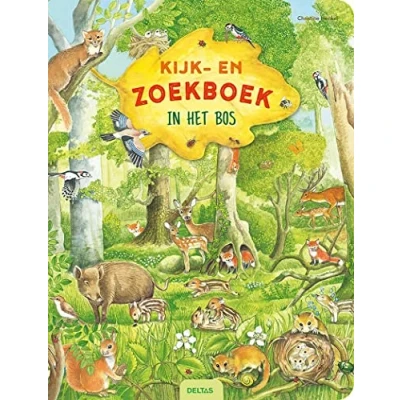 Afbeelding van Uitgeverij deltas kijk en zoekboek in het bos
