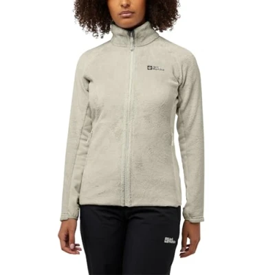 Afbeelding van Jack Wolfskin Rotwand FZ W Fleecejas, Dames, Maat: Small, Seal