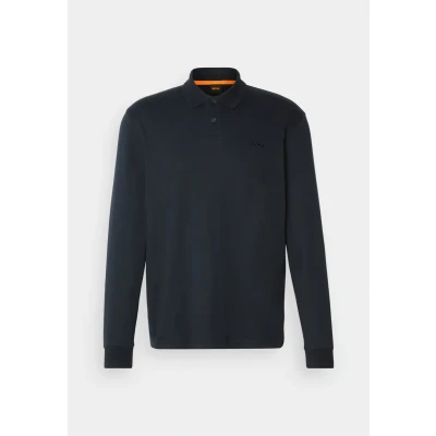 Afbeelding van BOSS LONG Poloshirt, Heren, Maat: XXL, Dark blue