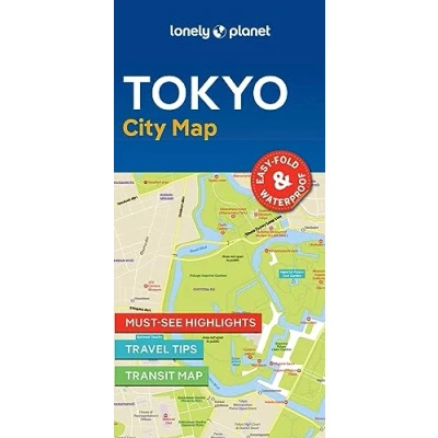Afbeelding van Map Lonely Planet Tokyo City