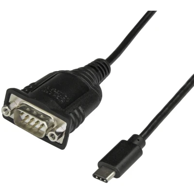 Afbeelding van Kabel USB naar Seriële Poort Startech ICUSB232PROC Zwart