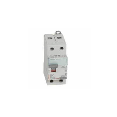 Image de LEGRAND Interrupteur différentiel DX3 ID 2P 230V typeAC 30mA 63A Matériel électrique