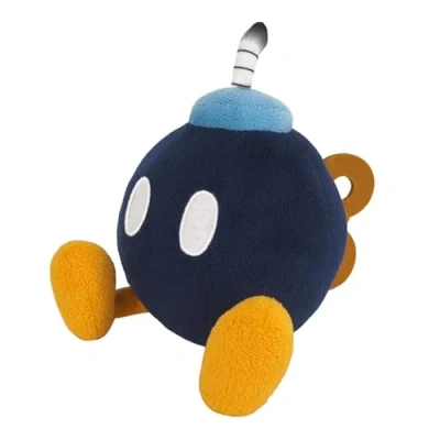 Afbeelding van Super Mario All Star Collection 5&quot; Bob omb Plush, S