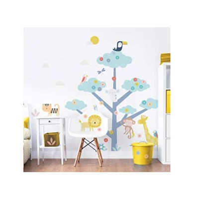Afbeelding van Walltastic Muursticker Jungle Safari Boom Groot 150 cm hoog