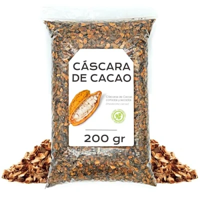 Afbeelding van Cacaokommen, 200 g, cacaothee, cacaokommen voor infusie, gezonde en natuurlijke eigenschappen, kruidenthee (200 g)