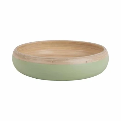 Afbeelding van Present Time Schaal Puro Sphere Groen Ø30cm Scandinavisch Sinterklaas cadeau cadeautjes vrouw man voor haar hem Sint Kado