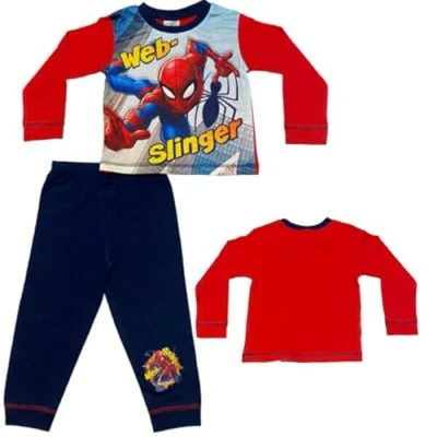 Afbeelding van Marvel Spiderman Web Slinger pyjama voor jongens van 18 maanden tot 5 jaar, Meerkleurig