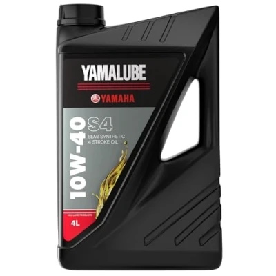 Afbeelding van Yamalube 4 takt semi synthetische motorolie 10W 40 liter